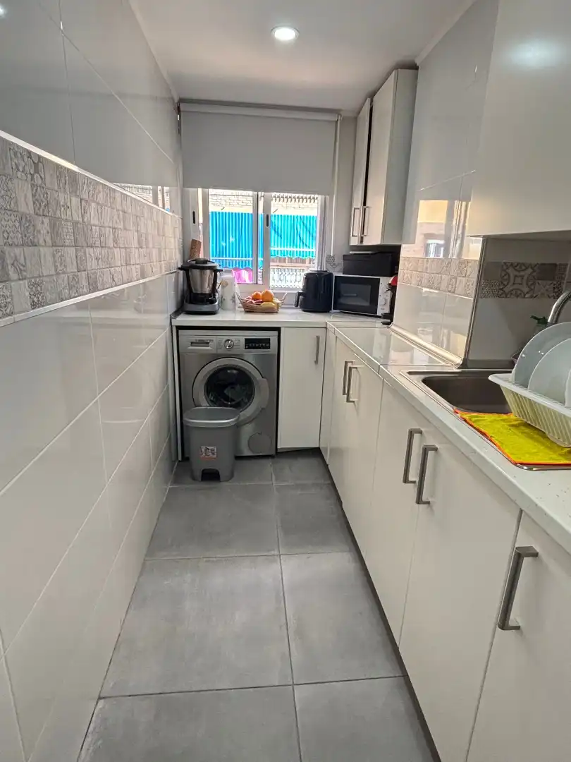 Kitchen of Flat for rent in Málaga  with Air Conditioner, Furnished and Oven