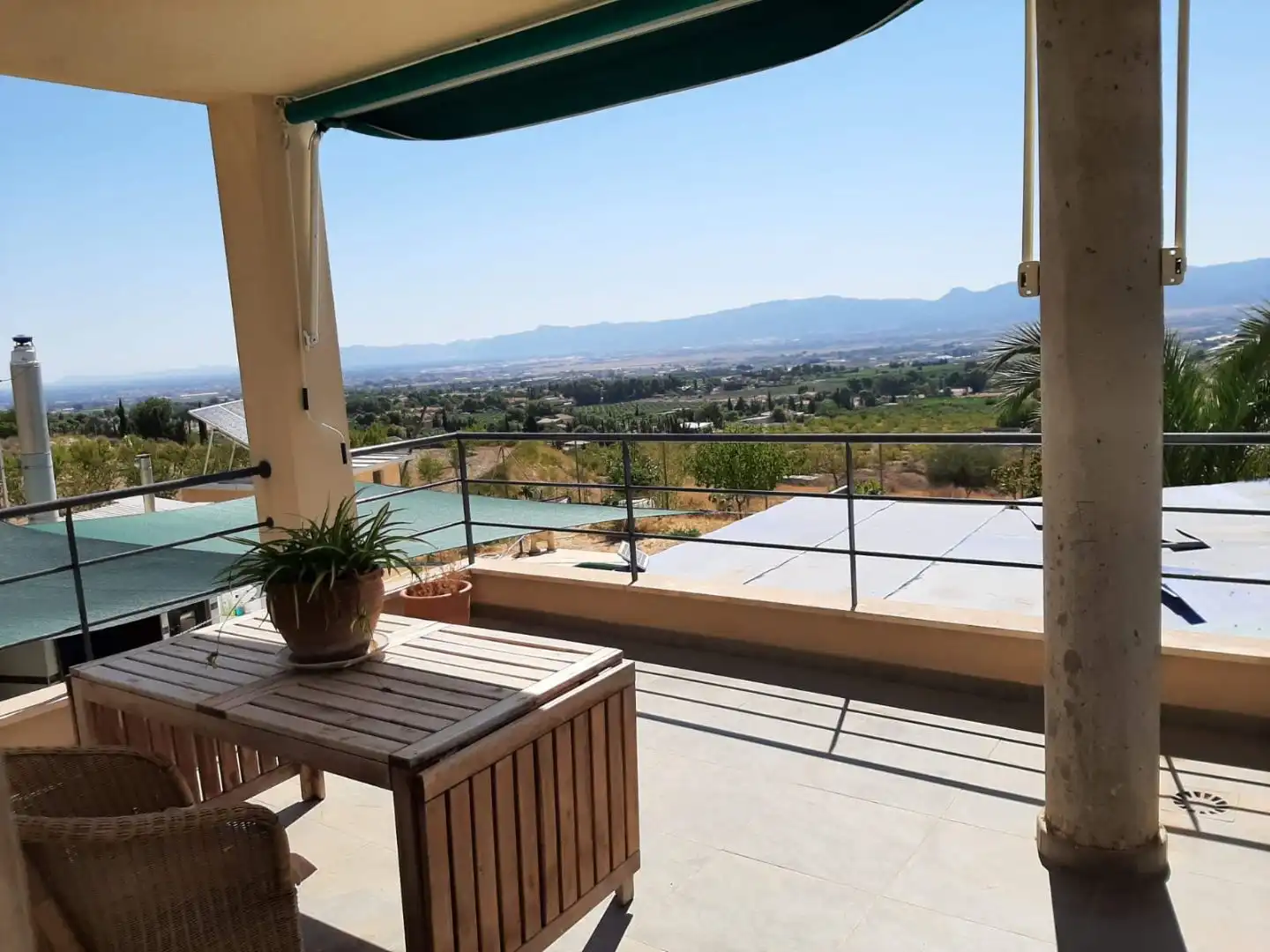 Terrassa de Casa o xalet en venda en Alcantarilla amb Aire condicionat, Terrassa i Piscina