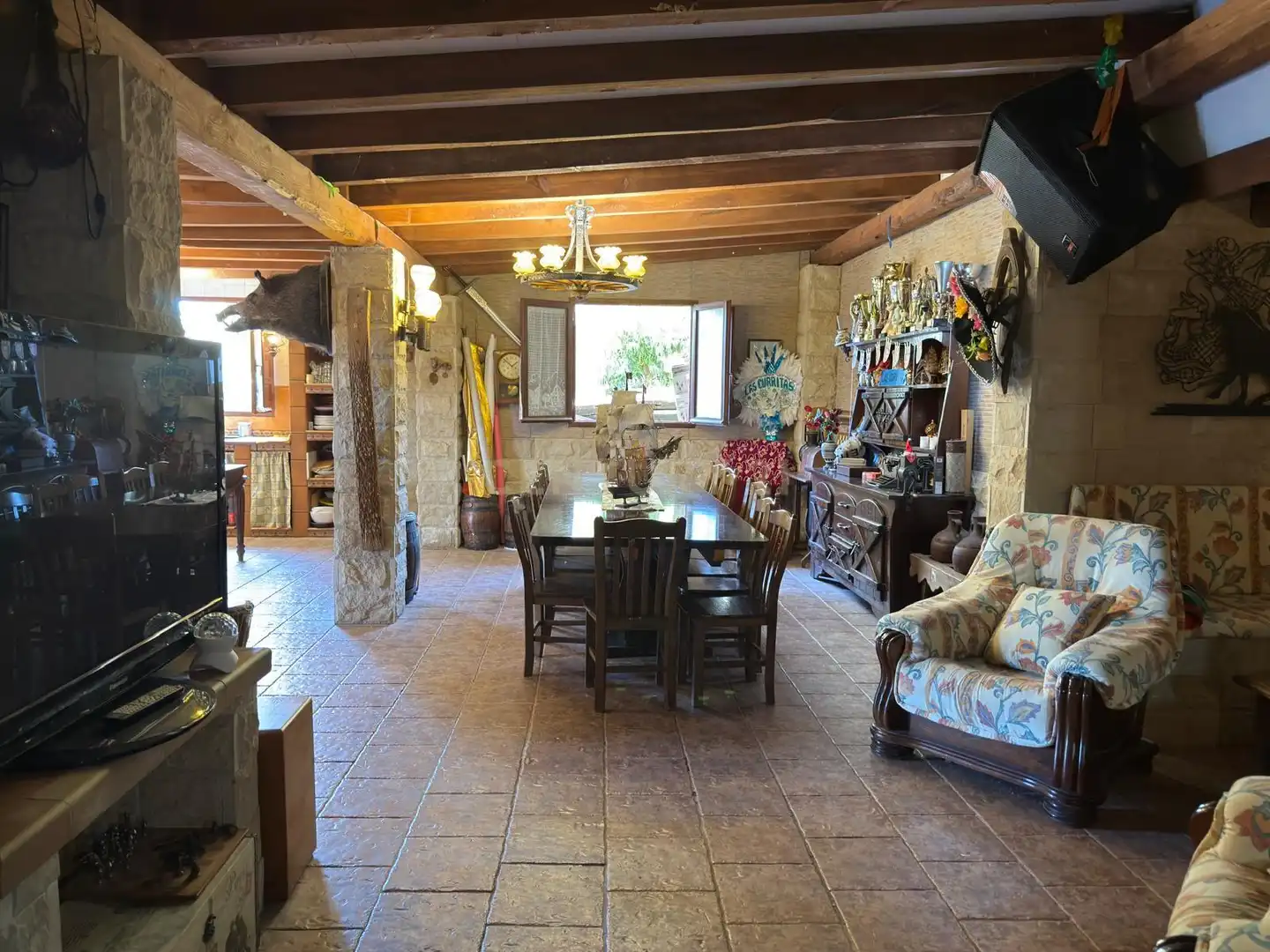 Dining room of Houses for sale in Cunit  with Air Conditioner