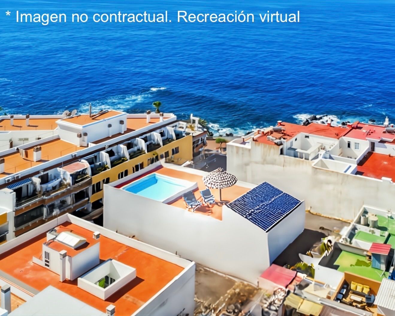 Vista exterior de Casa o xalet en venda en Guía de Isora amb Terrassa