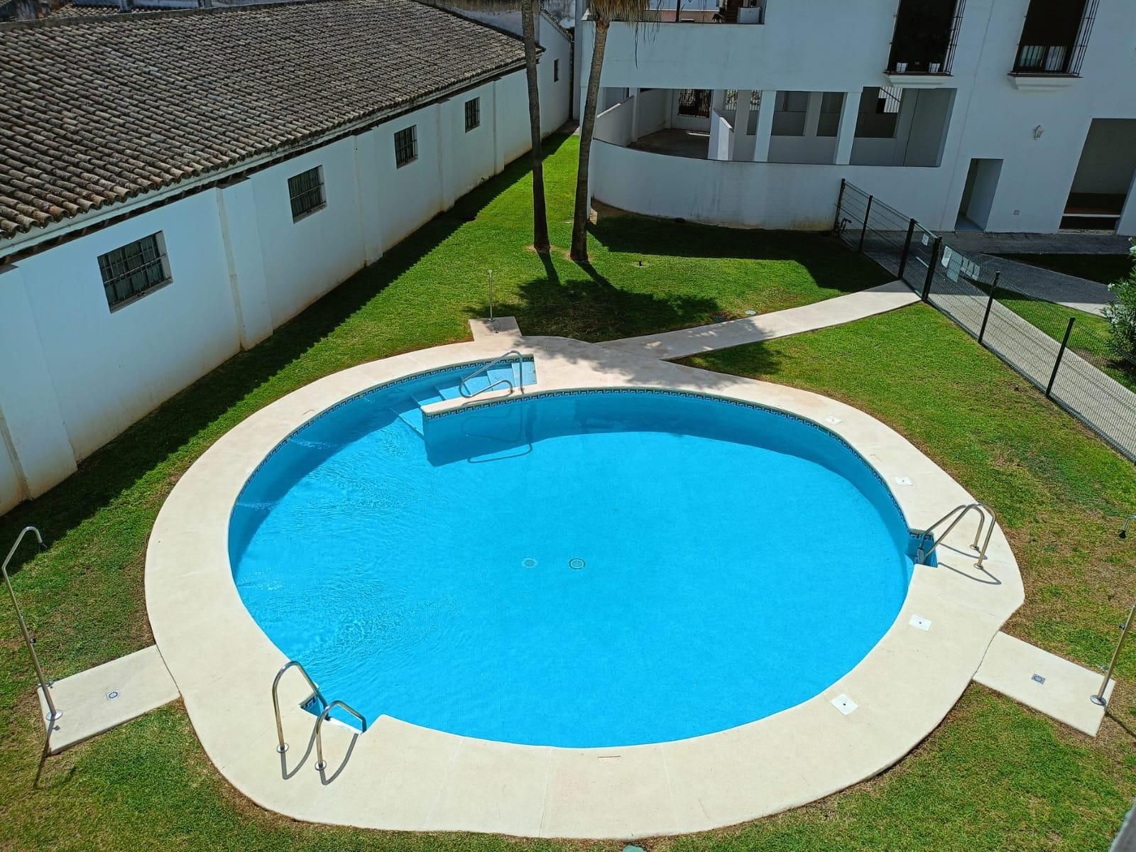 Swimming pool of Flat for sale in Jerez de la Frontera  with Air Conditioner, Private garden and Parquet flooring