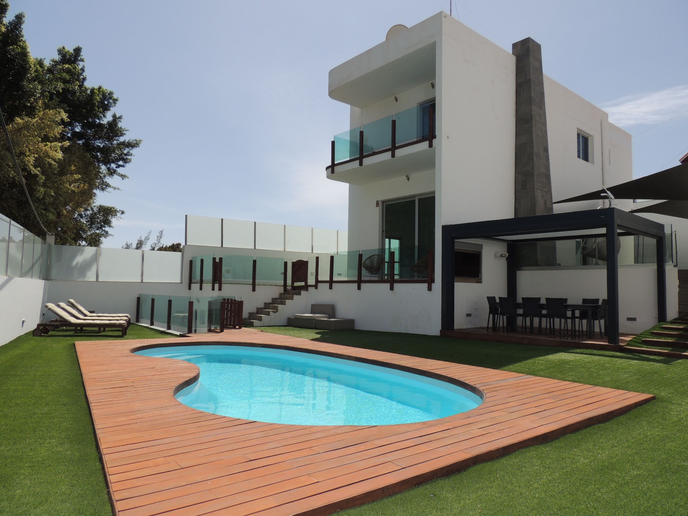 Swimming pool of House or chalet for sale in Telde  with Air Conditioner, Private garden and Terrace