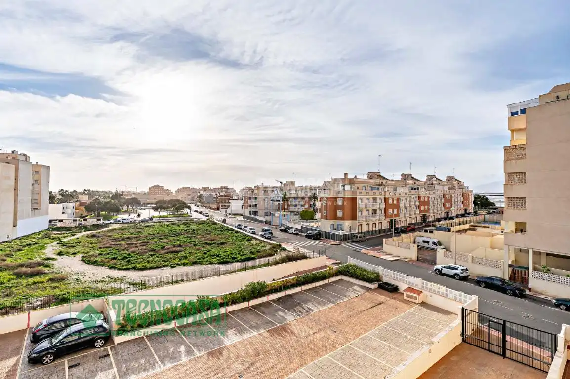Exterior view of Flat for sale in Roquetas de Mar  with Air Conditioner and Heating