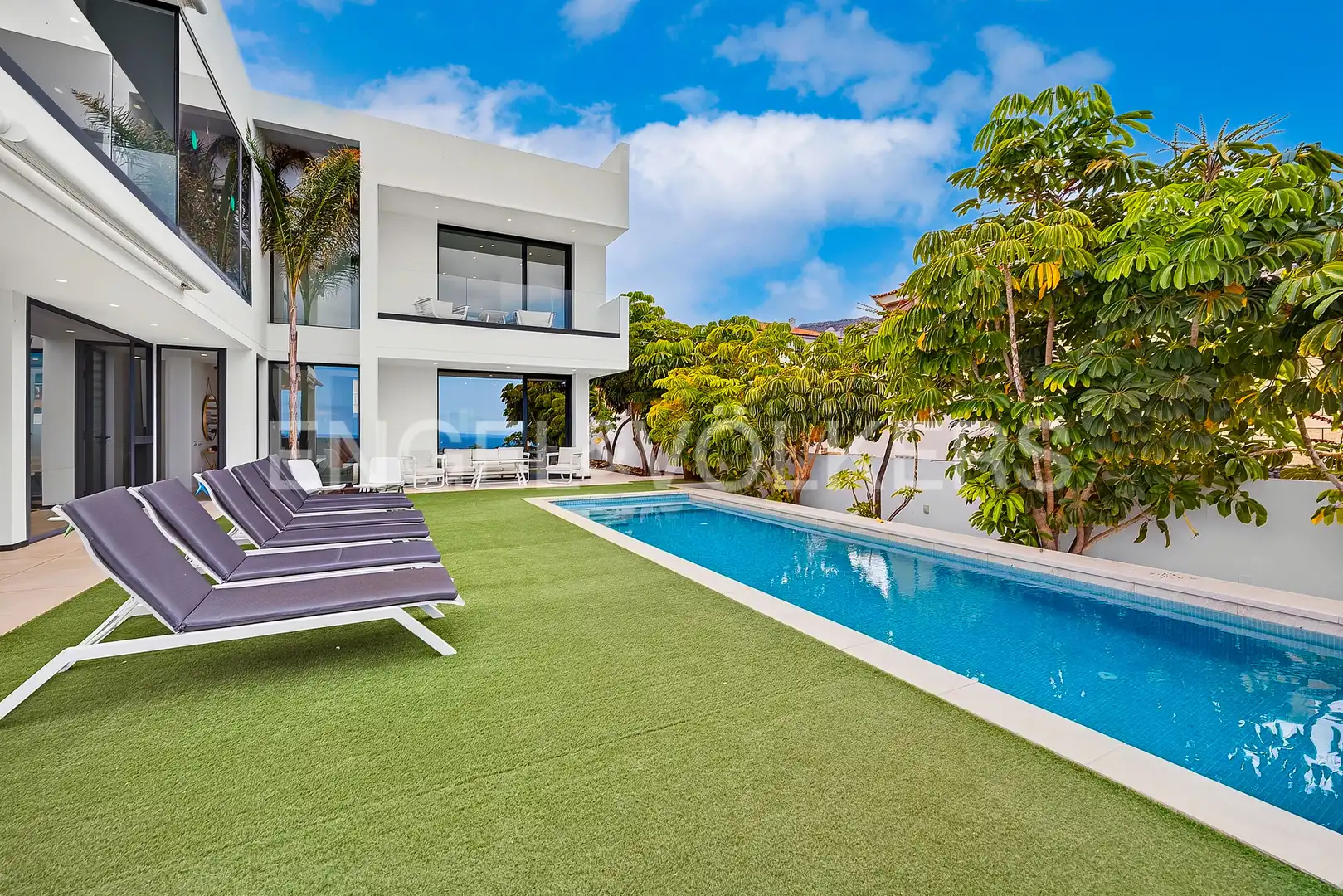 Exterior view of Houses for sale in Adeje  with Air Conditioner, Terrace and Swimming Pool