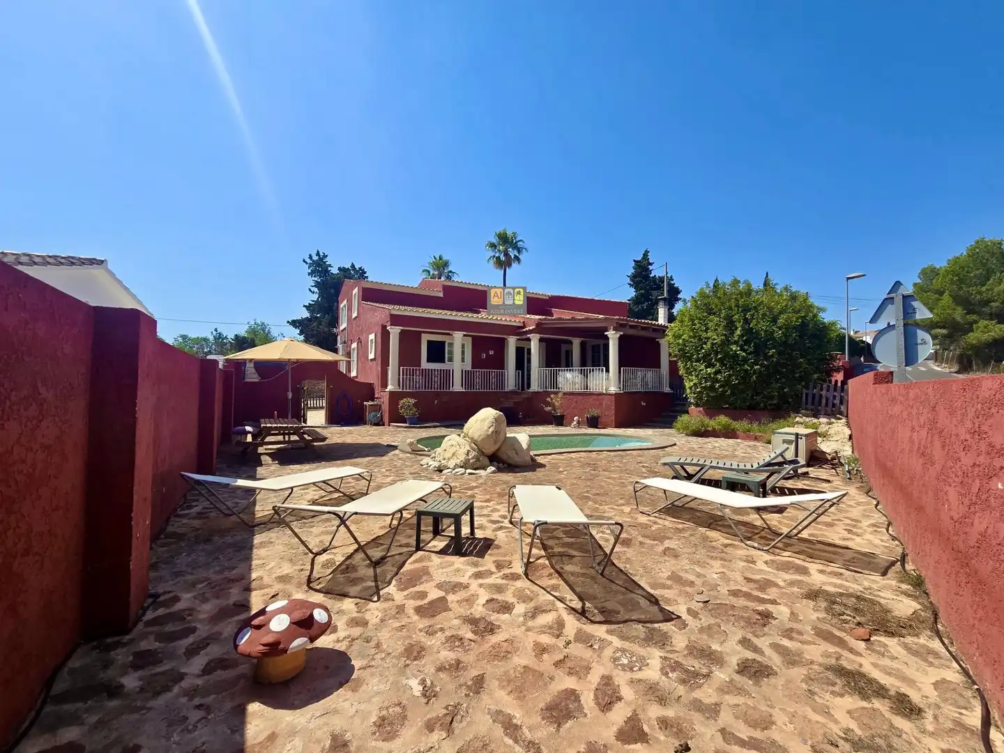 Jardín de Casa o chalet en venta en La Nucia con Aire acondicionado, Jardín privado y Terraza