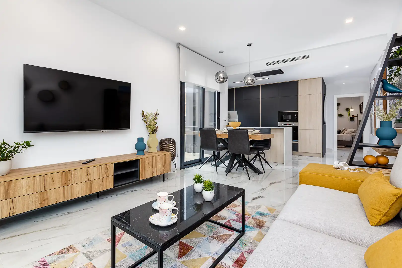 Sala d'estar de Apartament en venda en Rojales amb Aire condicionat, Terrassa i Traster