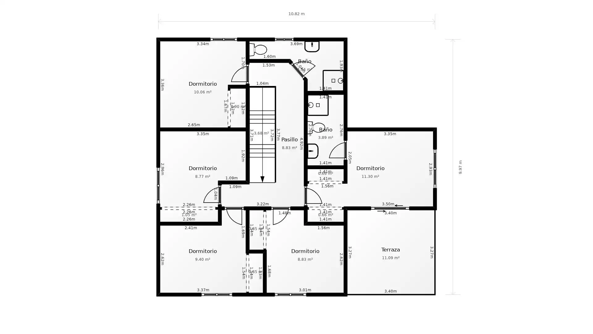 Chalet con jardín en venta en Urbasur, imagen 56