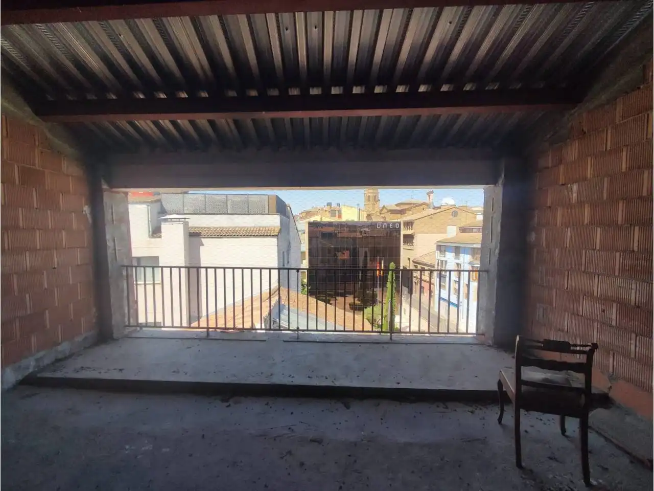 Terraza de Casa adosada en venta en Barbastro