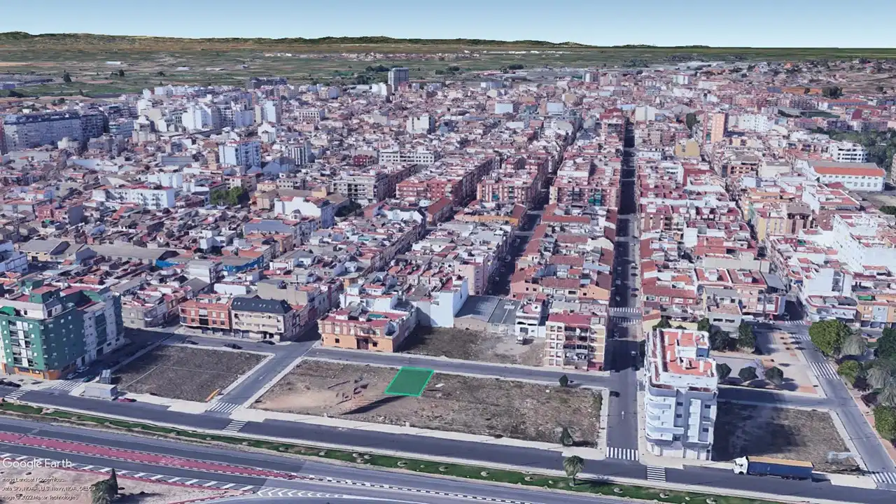 Vista exterior de Oficina en venta en Alzira