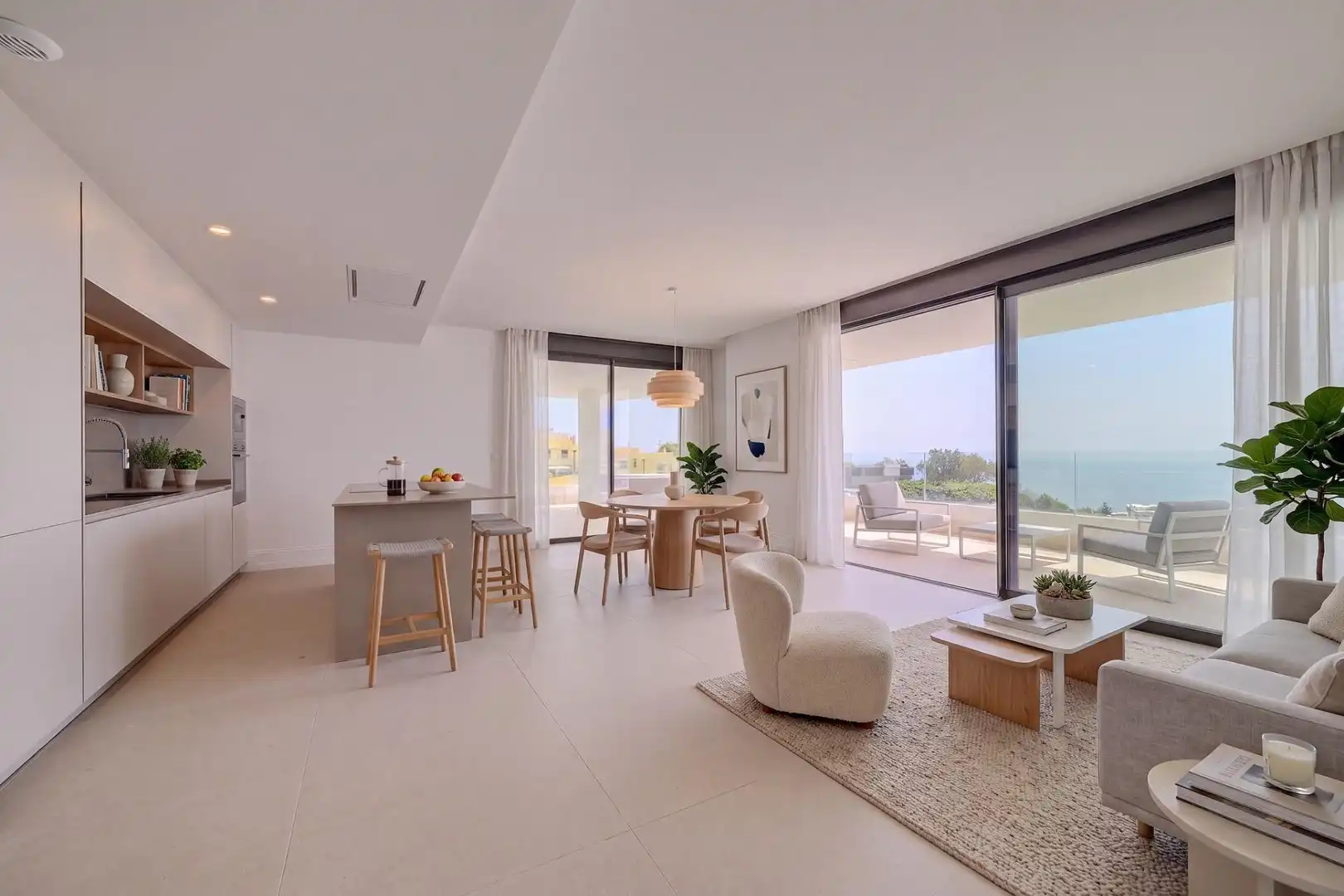 Living room of Apartments for sale in Fuengirola  with Air Conditioner, Terrace and Storage room