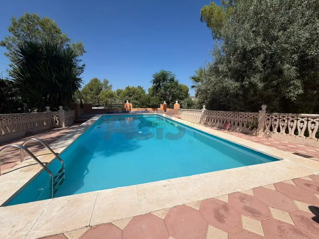 Piscina de Casa o xalet en venda en Alberic amb Jardí privat, Terrassa i Piscina