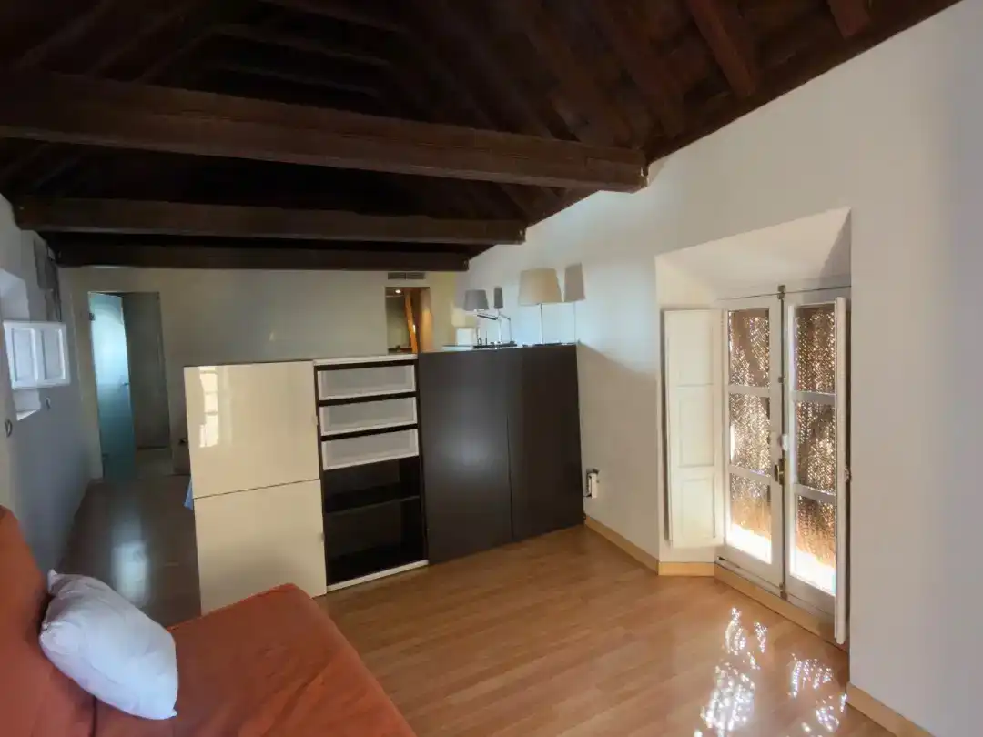 Sala d'estar de Pis en venda en  Sevilla Capital amb Aire condicionat i Balcó