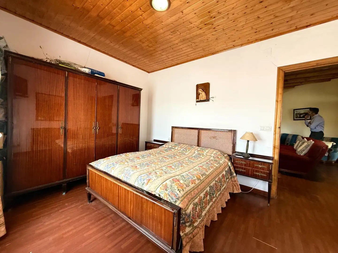 Dormitori de Casa o xalet en venda en Pantón amb Calefacció, Parquet i Traster