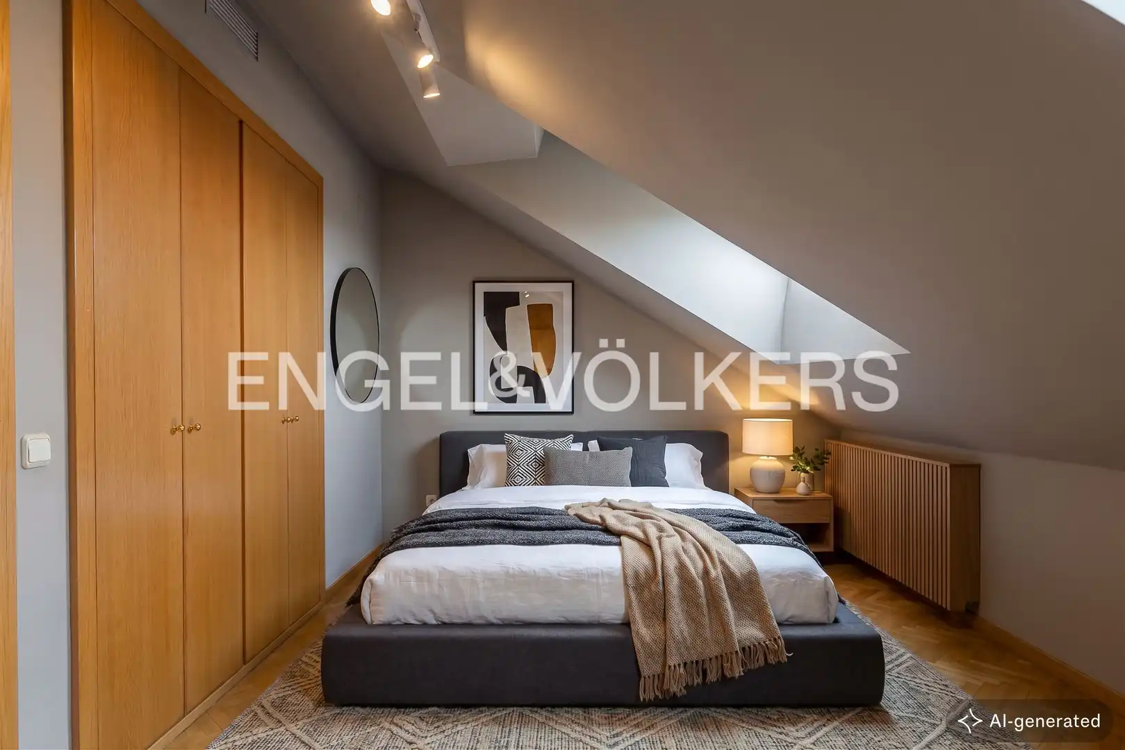 Bedroom of Houses for sale in Madrid  with Air Conditioner, Heating and Private garden