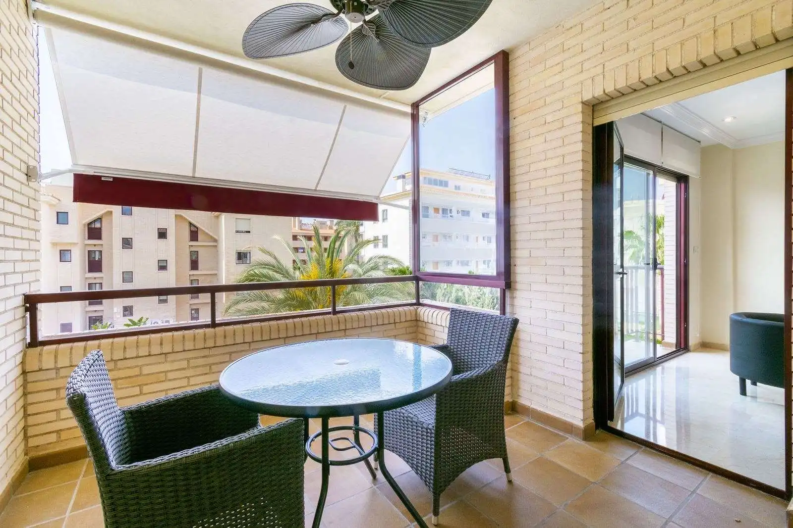 Terrace of Apartments for rent in L'Alfàs del Pi  with Air Conditioner, Private garden and Terrace