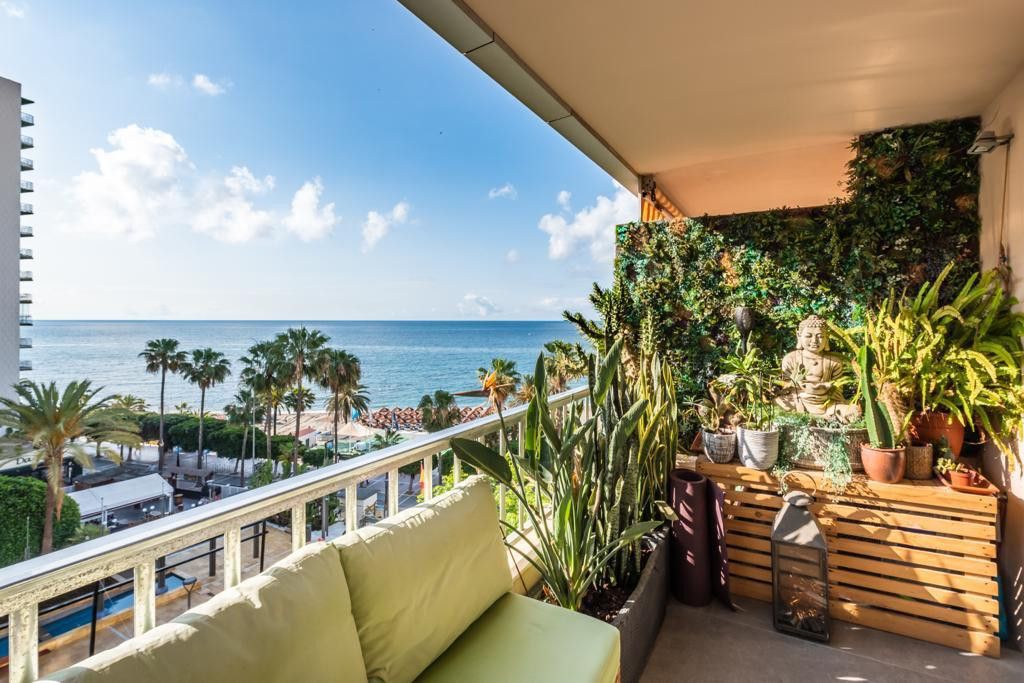 Terraza de Apartamento de alquiler en Marbella
