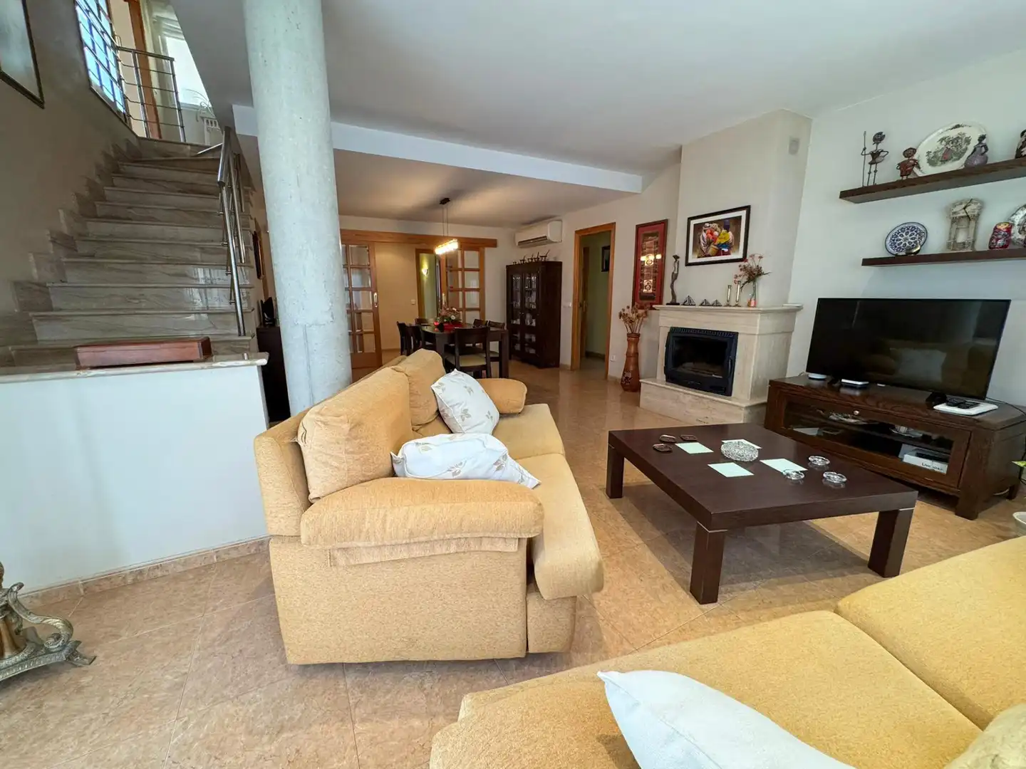 Sala de estar de Casa o chalet en venta en Inca con Aire acondicionado, Calefacción y Terraza