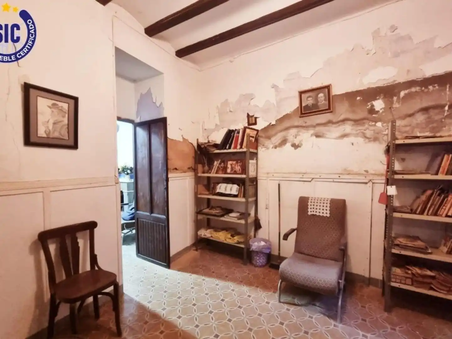 Living room of Houses for sale in L'Alcora  with Heating, Terrace and Storage room