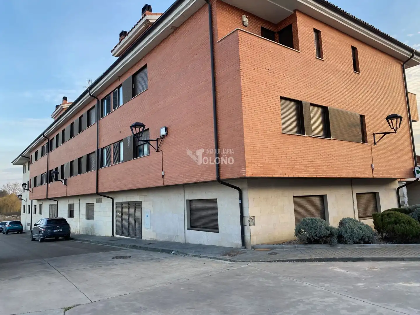 Exterior view of Duplexes for sale in Zarratón  with Heating, Parquet flooring and Terrace