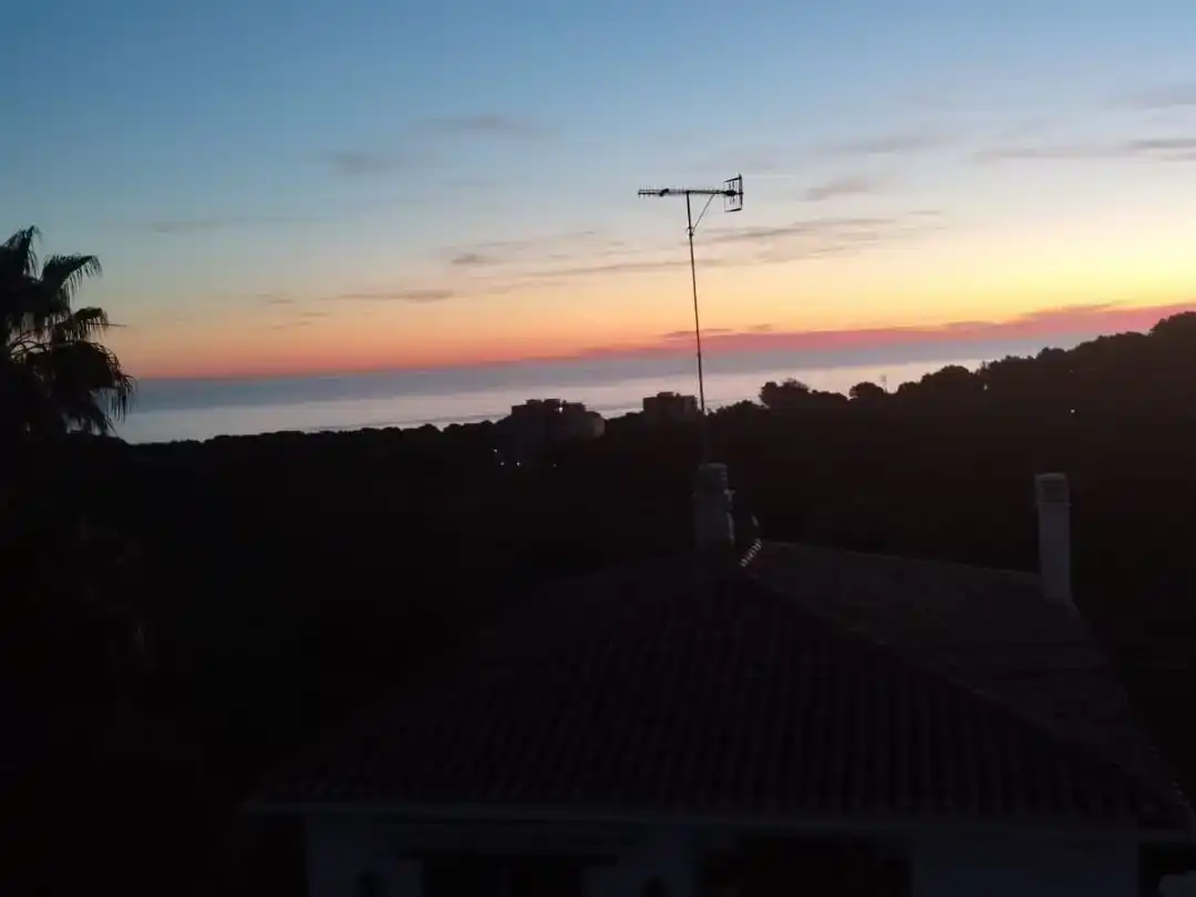 Vista exterior de Casa o chalet en venta en Dénia con Aire acondicionado, Jardín privado y Trastero