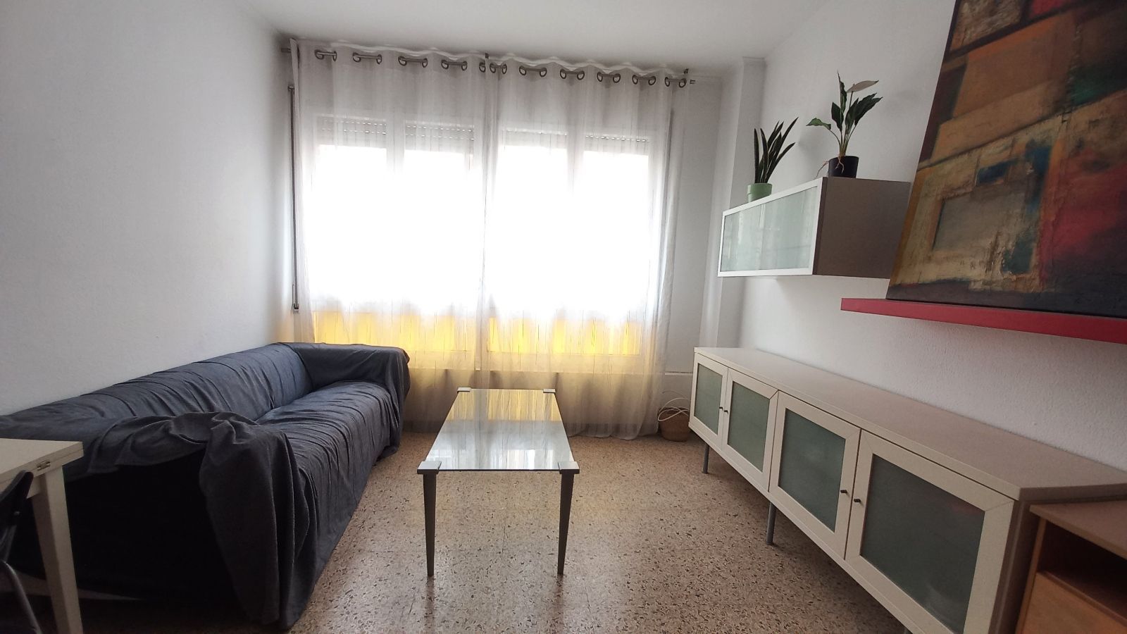 Sala de estar de Piso de alquiler en  Barcelona Capital
