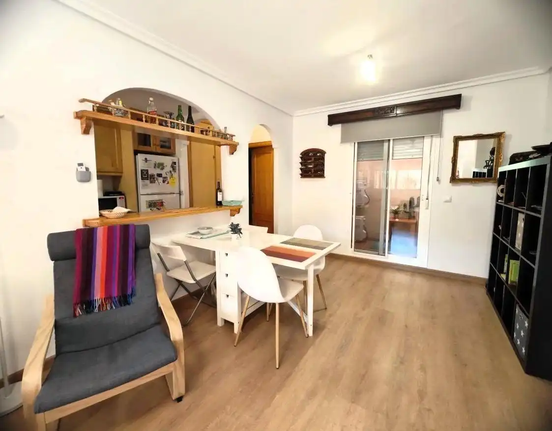 Cocina de Casa adosada de alquiler en Santa Pola con Aire acondicionado, Calefacción y Parquet