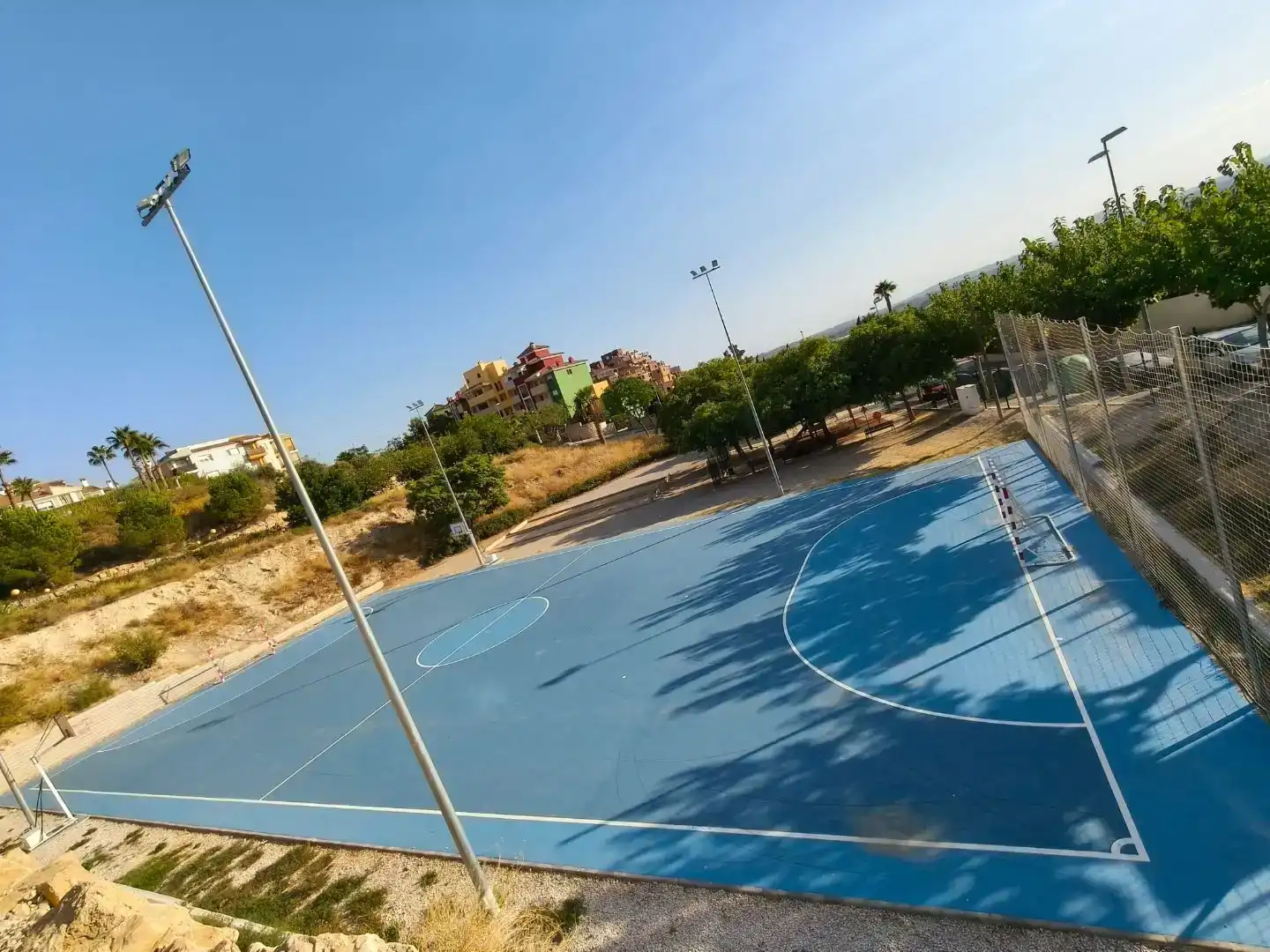 Aparcament de Pis de lloguer en Mutxamel amb Aire condicionat, Jardí privat i Piscina