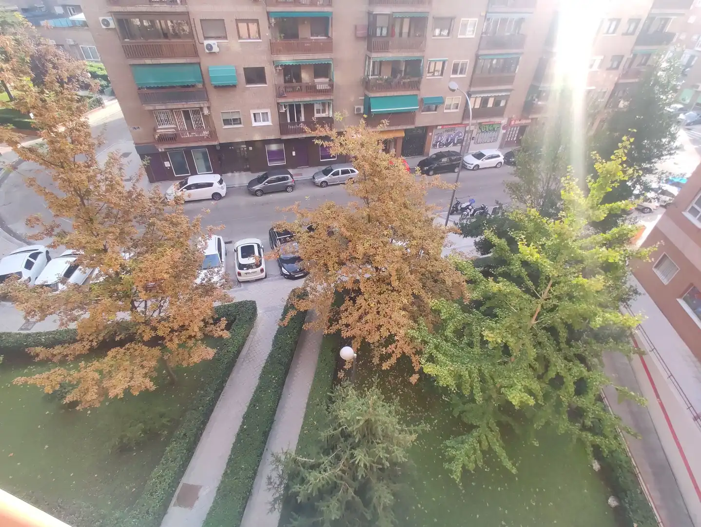 Vista exterior de Pis de lloguer en Madrid amb Aire condicionat, Calefacció i Jardí privat
