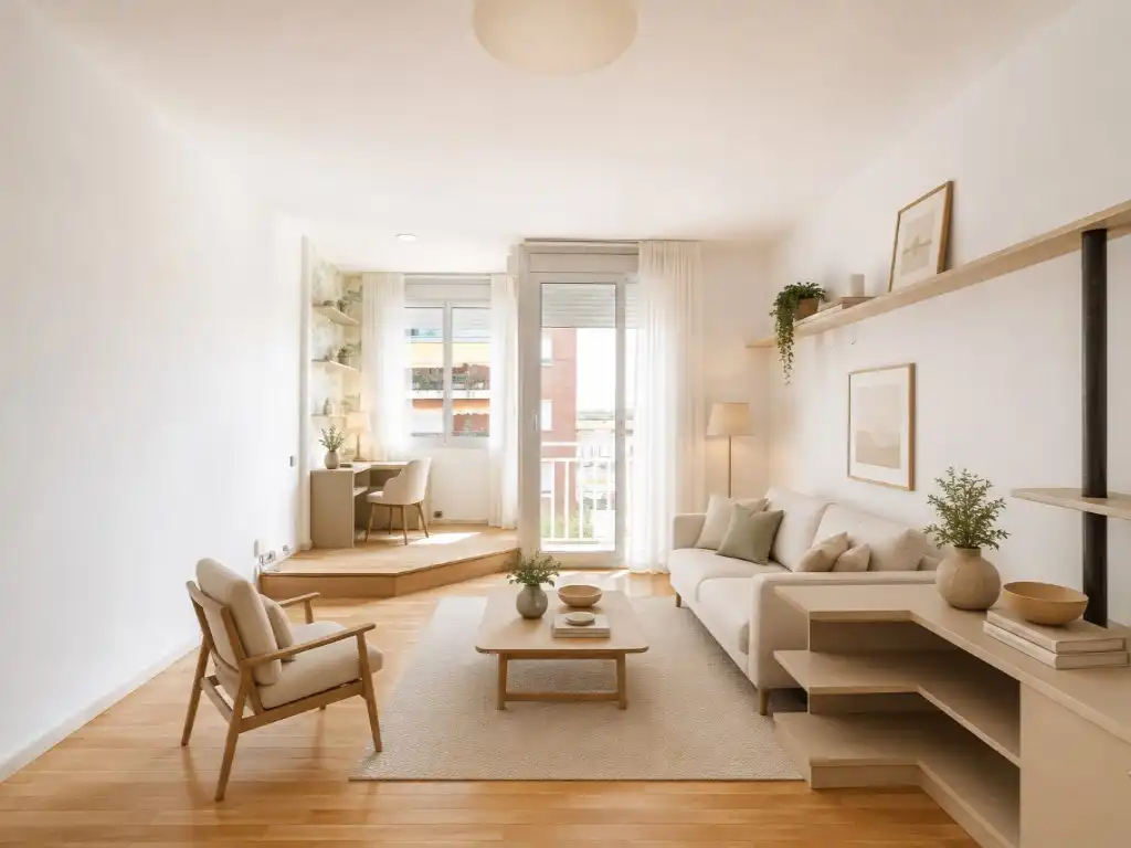 Apartament amb terrassa en venda a Sarrià - Sant Gervasi