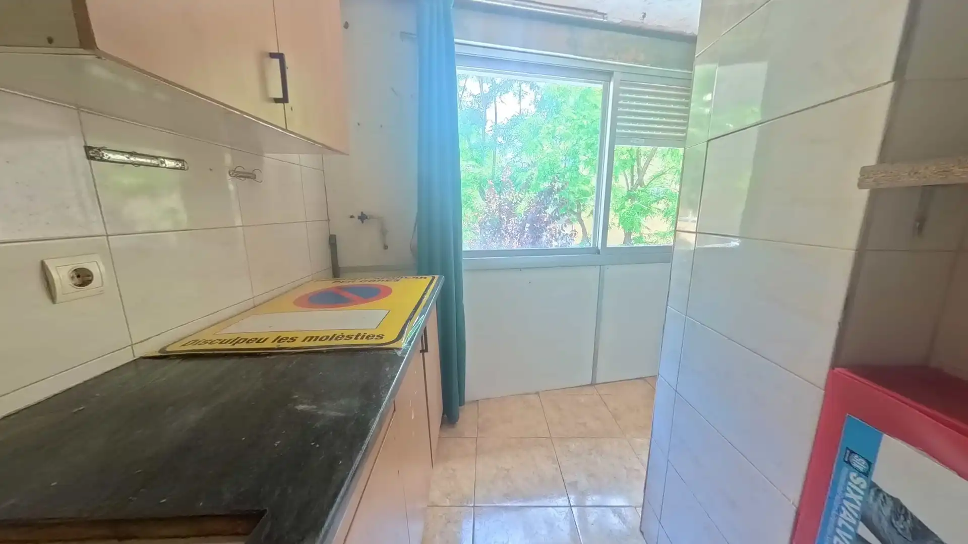Cocina de Piso en venta en Terrassa con Balcón
