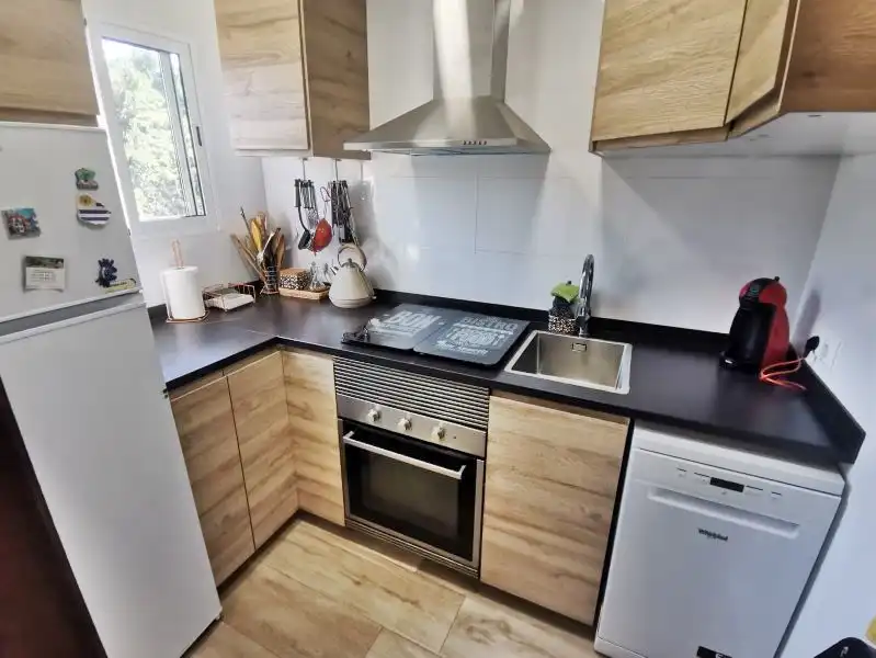 Kitchen of Houses for sale in Sant Vicenç Dels Horts  with Air Conditioner, Heating and Private garden