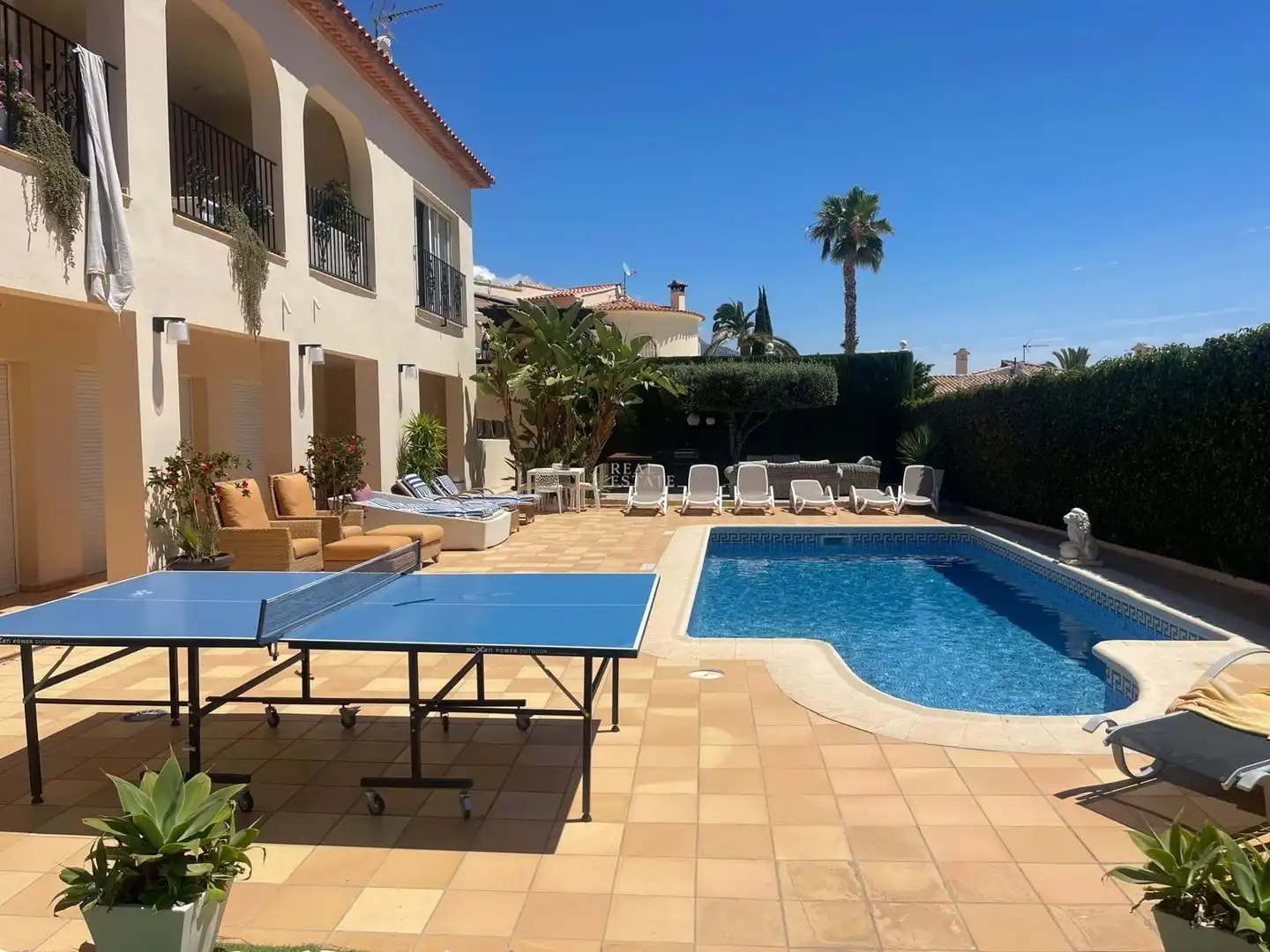 Swimming pool of Houses for sale in L'Alfàs del Pi  with Air Conditioner, Terrace and Storage room
