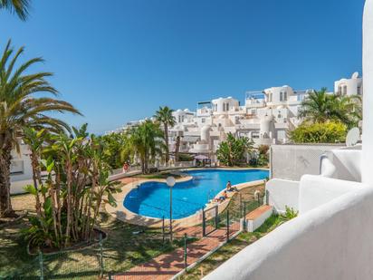 Exterior view of Single-family semi-detached for sale in Vélez-Málaga  with Air Conditioner and Terrace