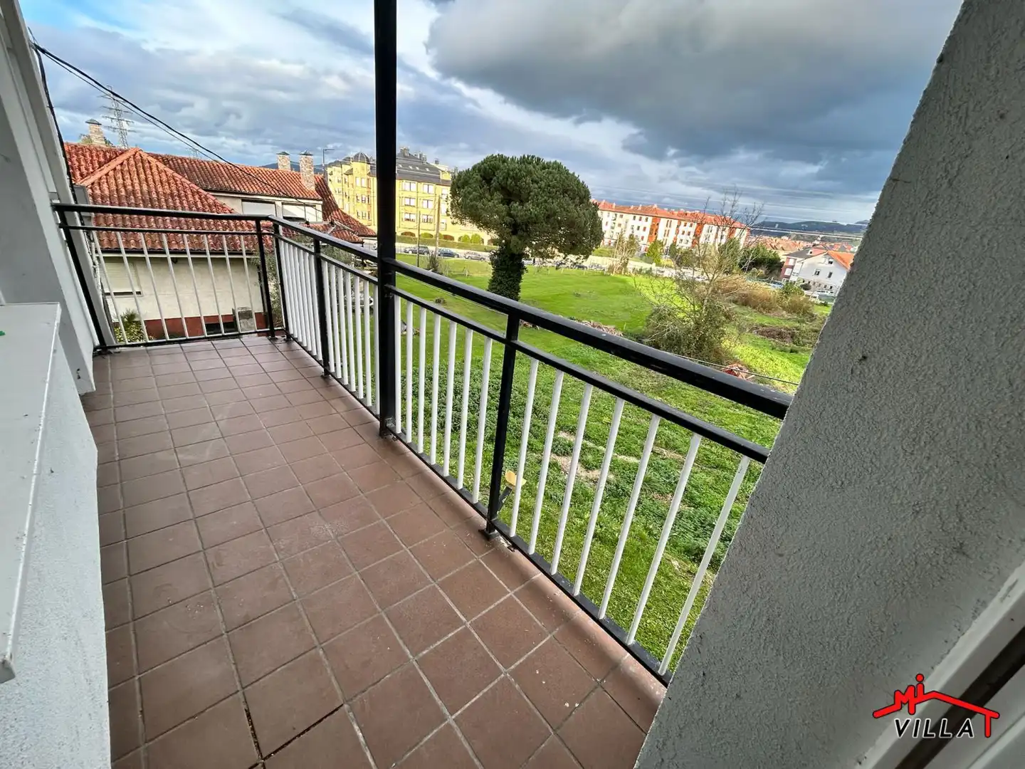 Balcony of Flat for sale in Bárcena de Cicero  with Heating, Terrace and Storage room