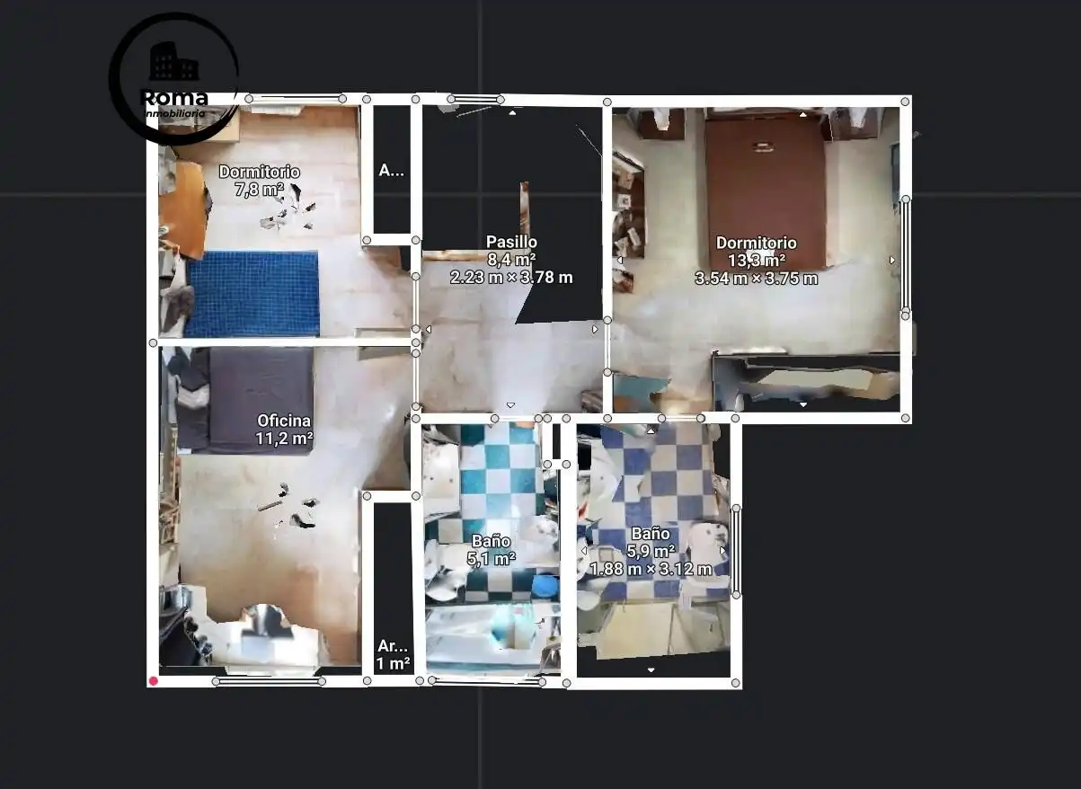 Casa pareada con jardín en venta en La Zubia Ciudad, imagen 56