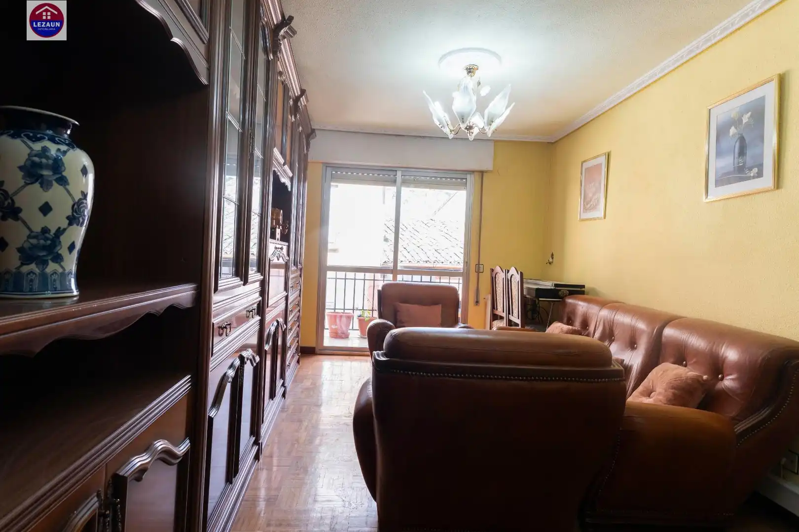Living room of Flat for sale in Falces  with Furnished
