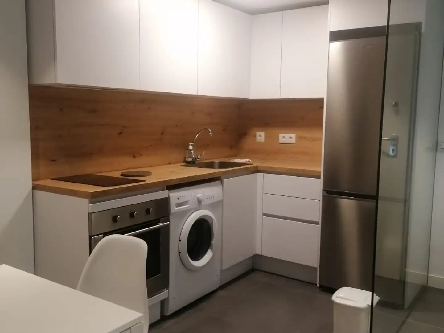 Kitchen of Apartments for rent in Murcia  with Air Conditioner, Furnished and Washing machine