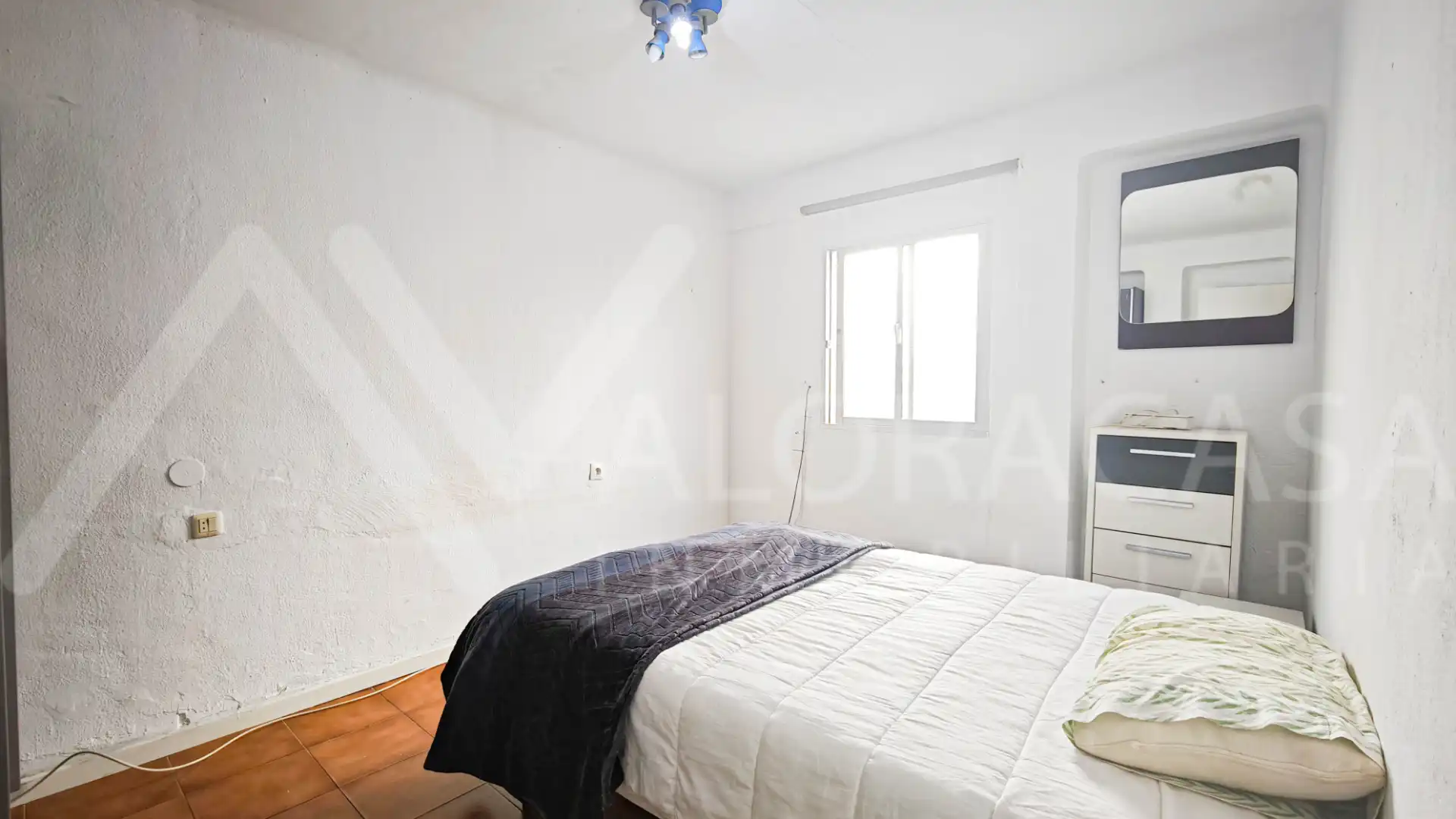Bedroom of Flat for sale in Málaga