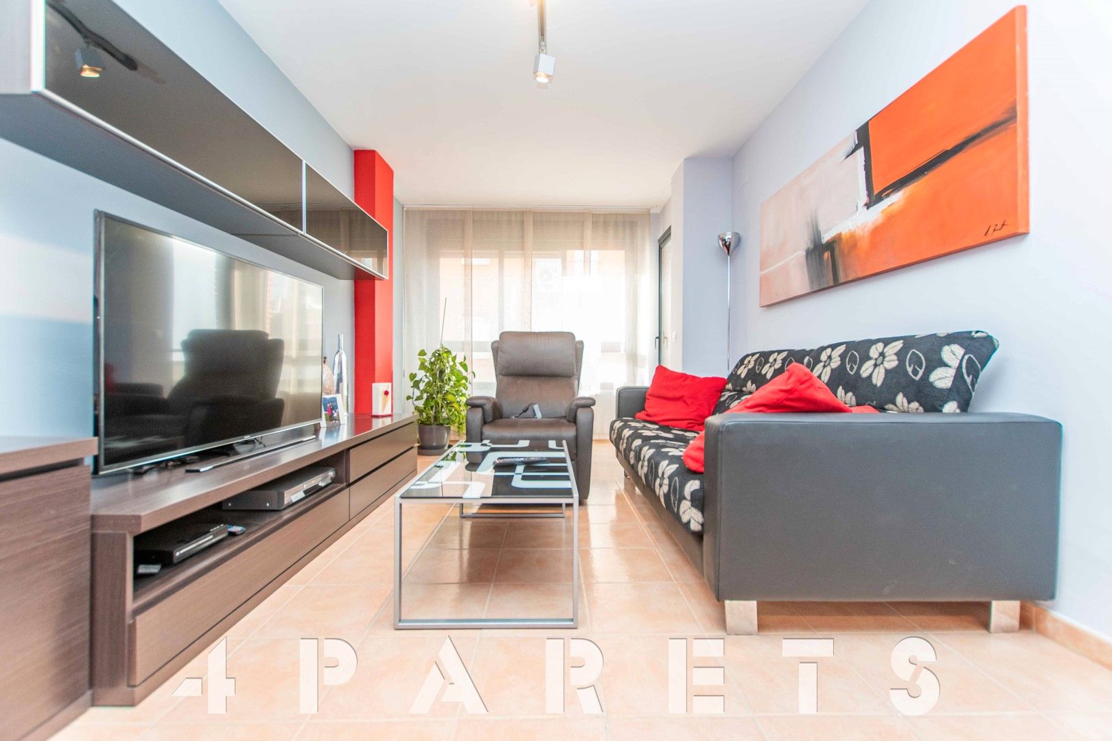 Living room of Flat to rent in Canet de Mar  with Air Conditioner, Heating and Furnished