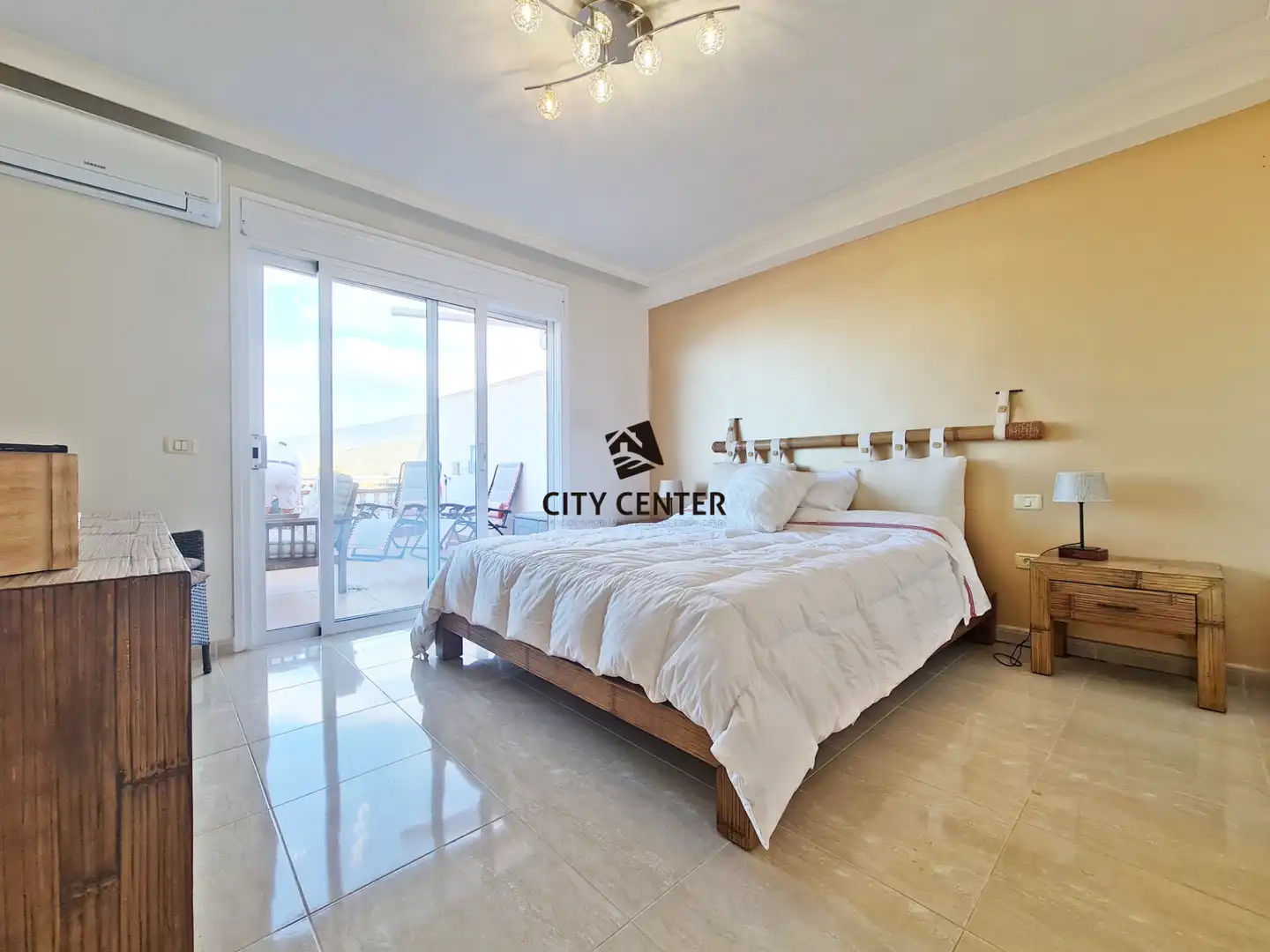 Schlafzimmer von Wohnung zur Miete in Adeje mit Klimaanlage, Terrasse und Möbliert