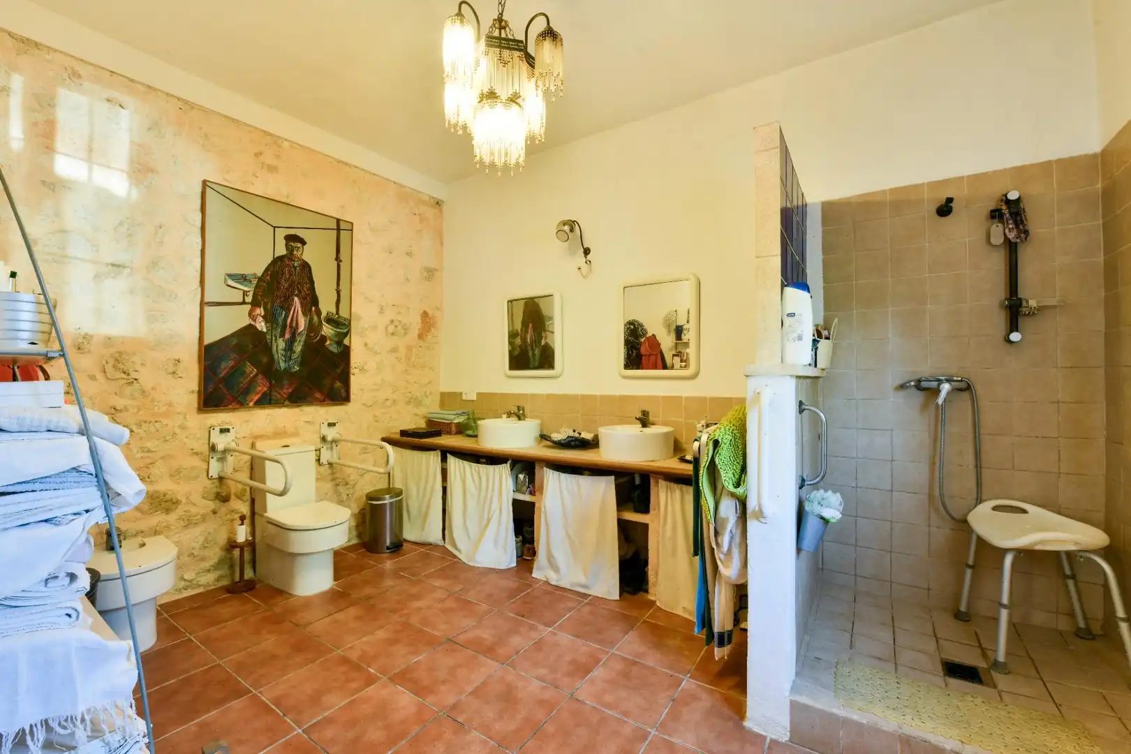 Bany de Casa o xalet en venda en Petra amb Aire condicionat i Calefacció