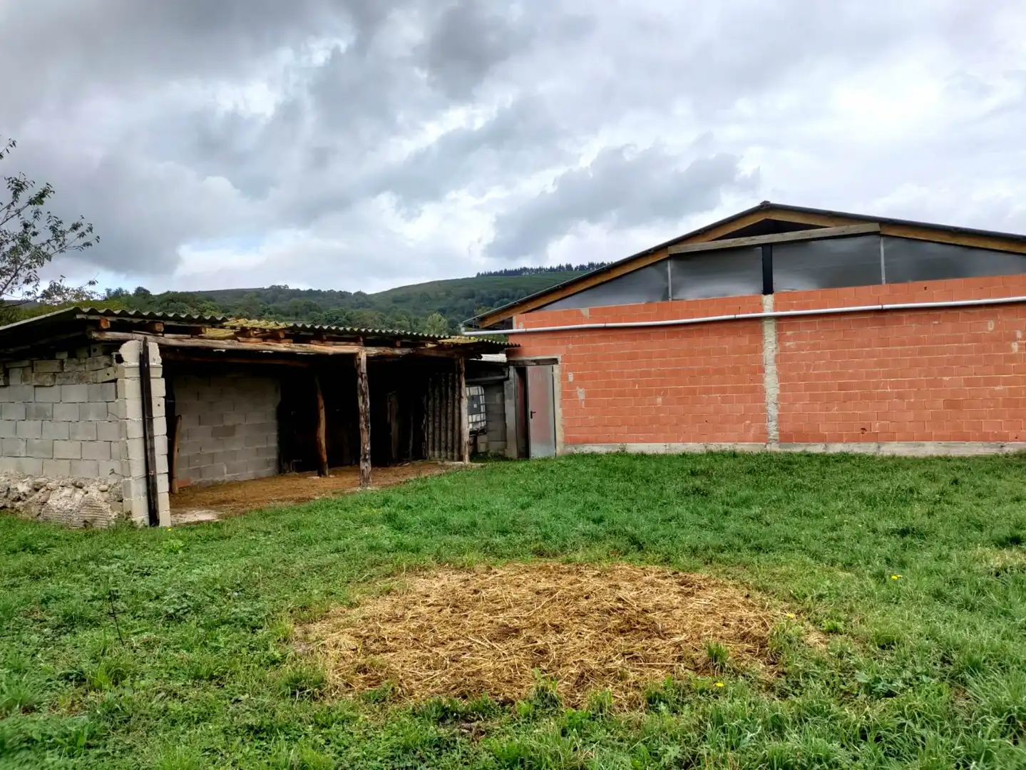 Vista exterior de Nave industrial en venta en Arenas de Iguña