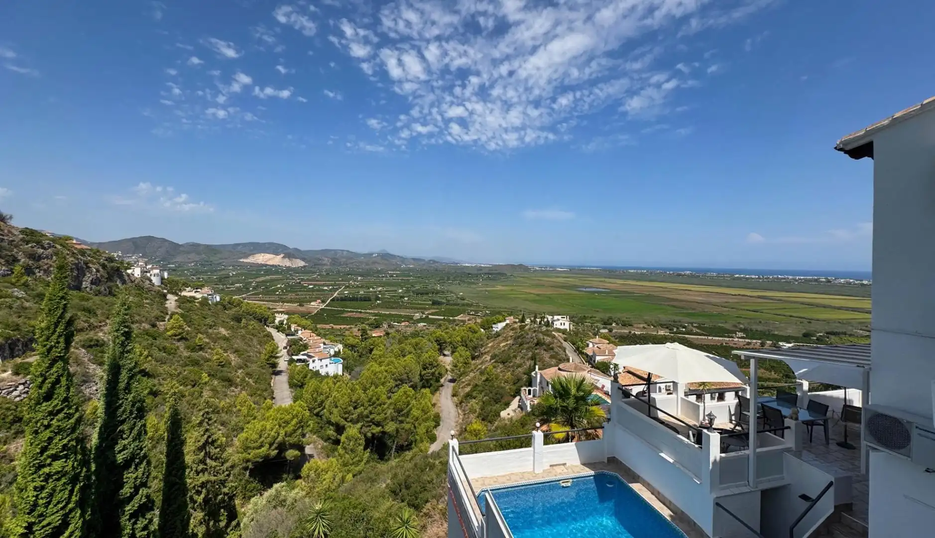 Exterior view of Houses for sale in Pego  with Community pool