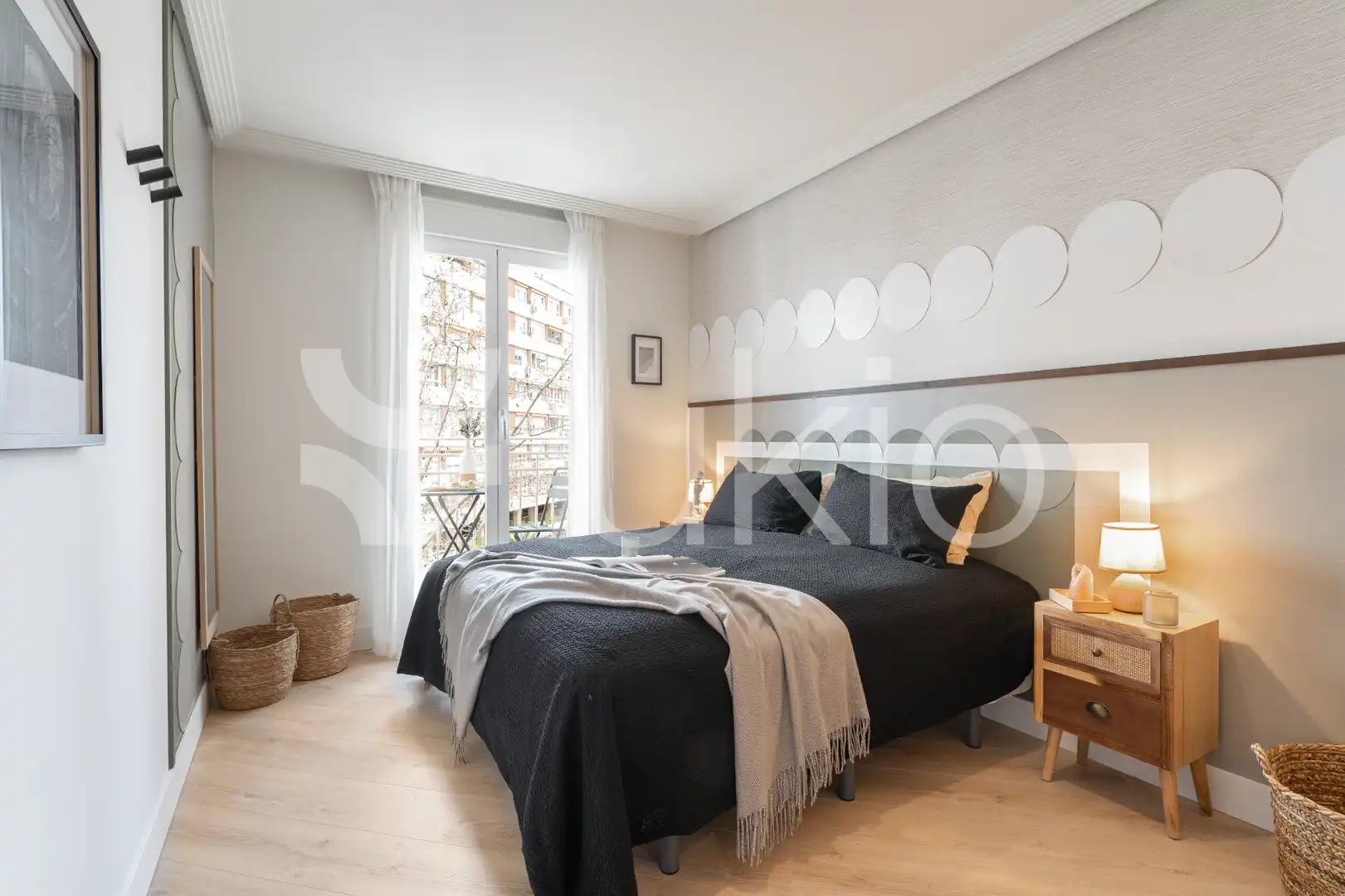 Bedroom of Apartments for rent in Madrid  with Air Conditioner, Heating and Furnished