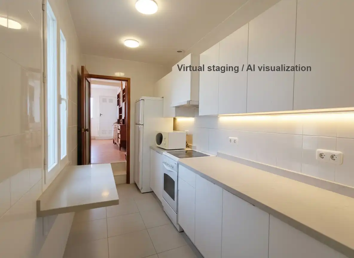 Cuina de Casa adosada en venda en Hondón de los Frailes amb Terrassa
