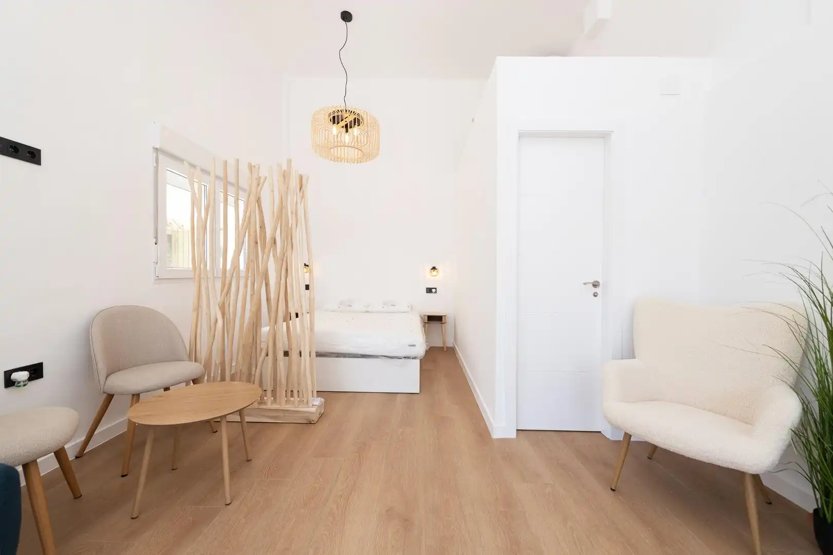 Bedroom of Flat for sale in Málaga  with Furnished