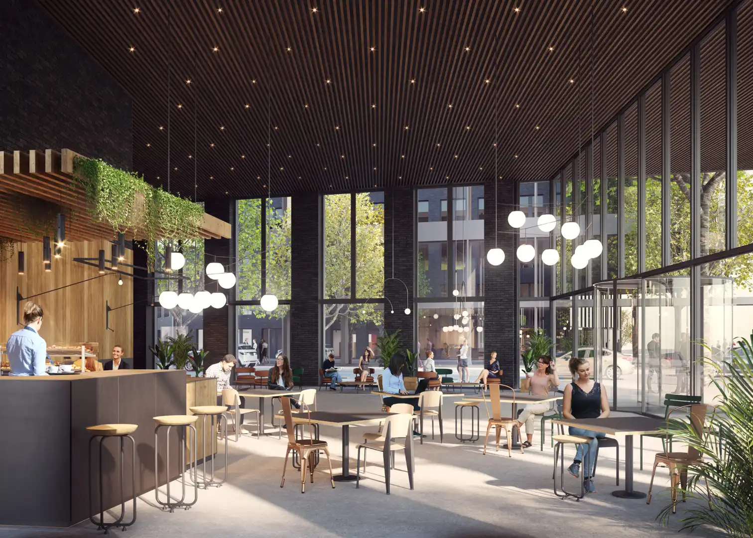 Terraza de Oficina de alquiler en Barcelona con Aire acondicionado y Terraza