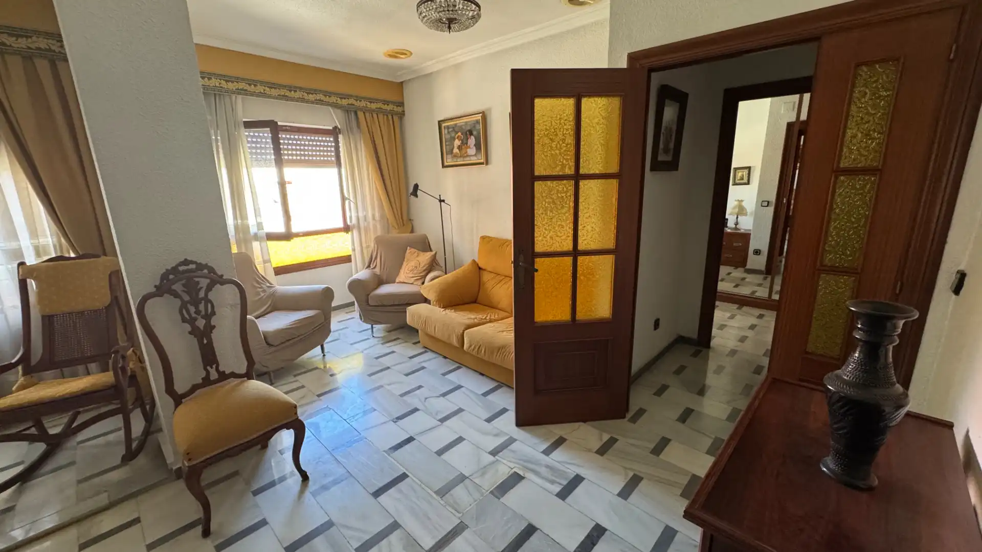 Sala de estar de Piso en venta en Dolores con Amueblado, Horno y Lavadora
