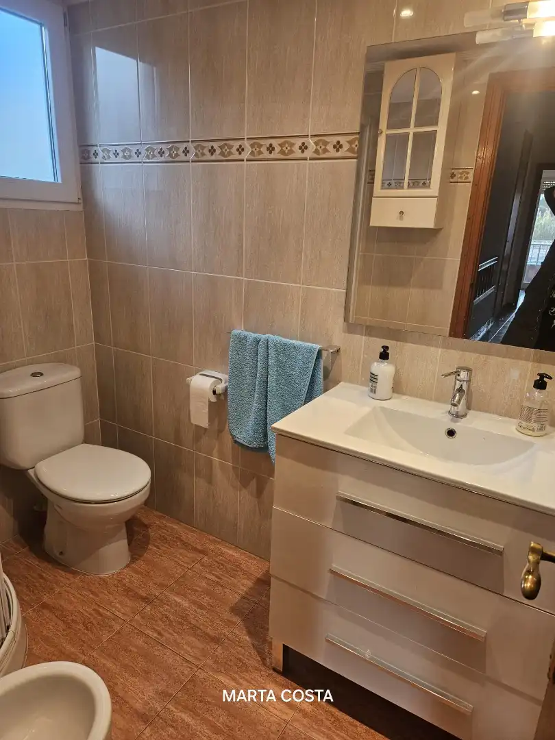 Baño de Casa o chalet en venta en Daimús con Aire acondicionado, Calefacción y Jardín privado