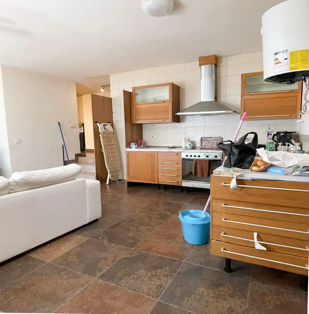 Cocina de Piso en venta en Móstoles con Jardín privado